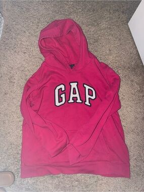 GAP Pink Logo Hoodie
